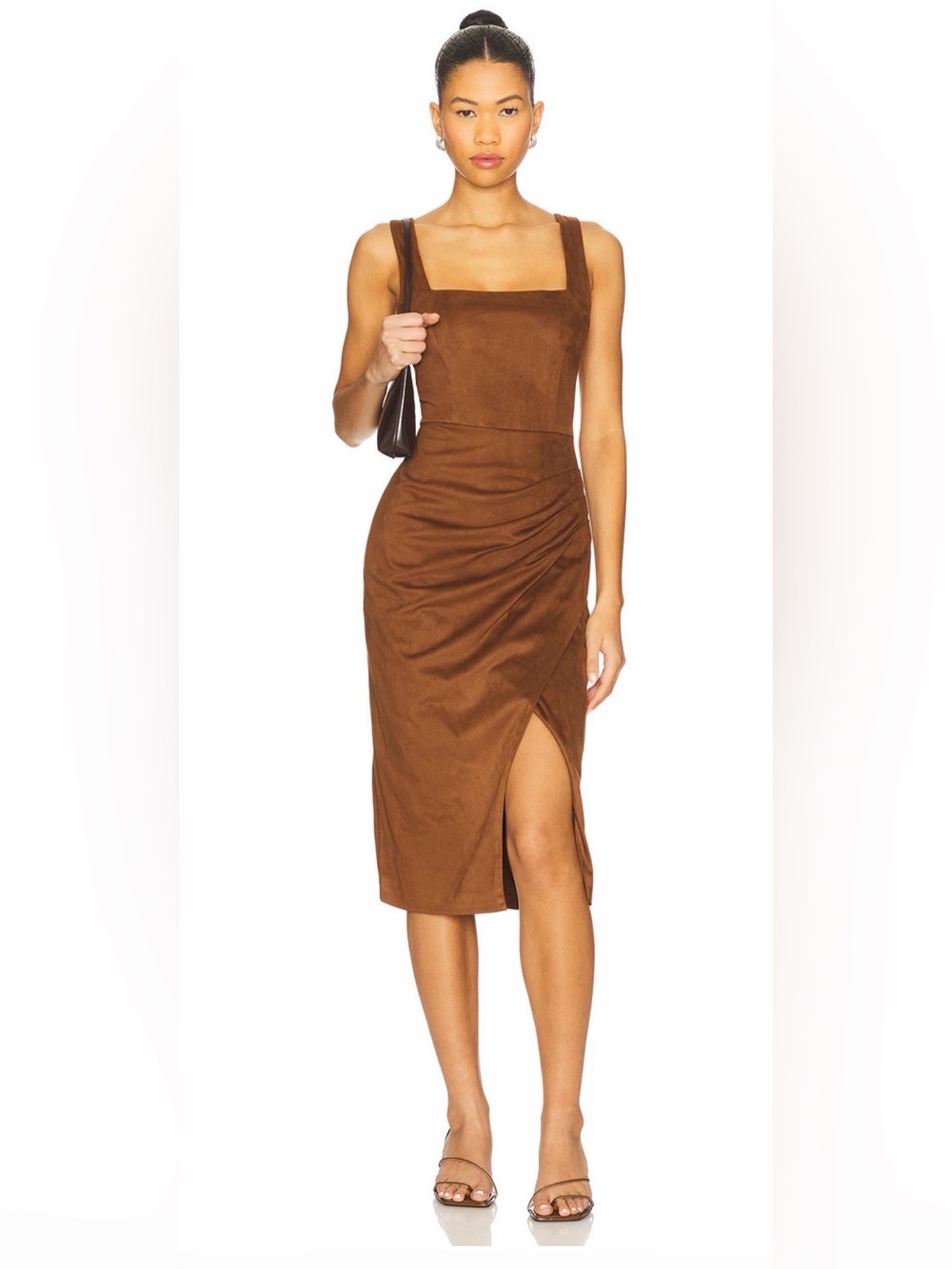 Steve Madden Milo Dress in Chicory Coffee, Size 8, LIKE NEW/worn once